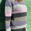 Mist & Stripes Sweater af Knit & Relax CPH