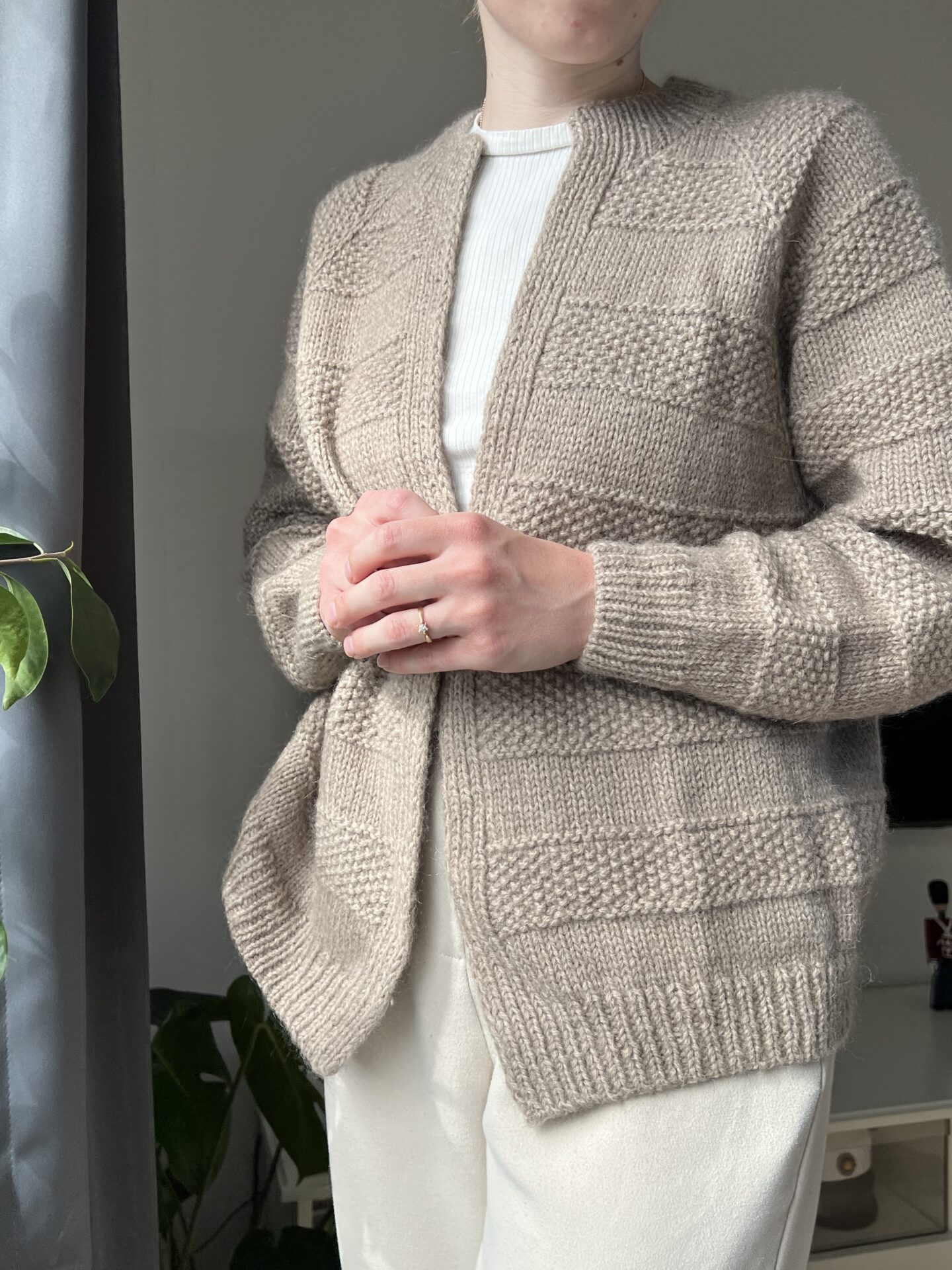 Moss & Stripes Cardigan - Image 3