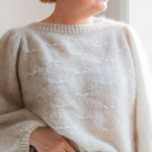 Sløjfefin sweater af Dorte Bak