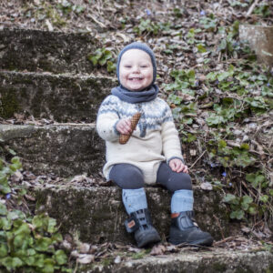 Embladrakt af Strikkezilla