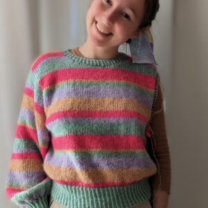 Strippie Sweater af Knit Sis