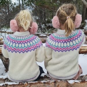 Gersemi Kids Sweater (EN) by Knitter from Iceland