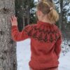 Sitkagreni Kids Sweater in English from Knitter from Iceland